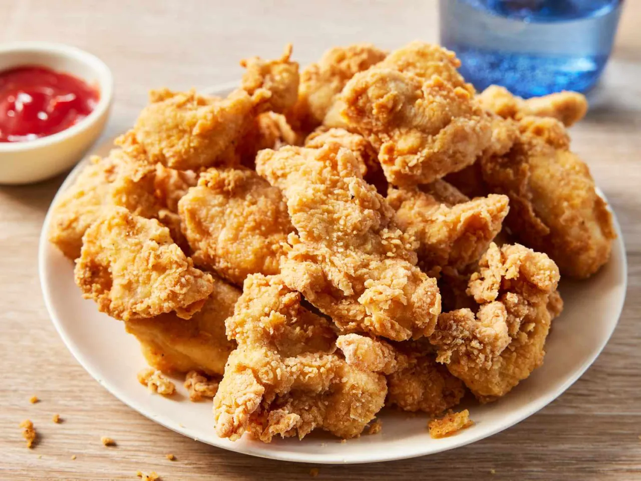 Chicken Nuggets Burger
