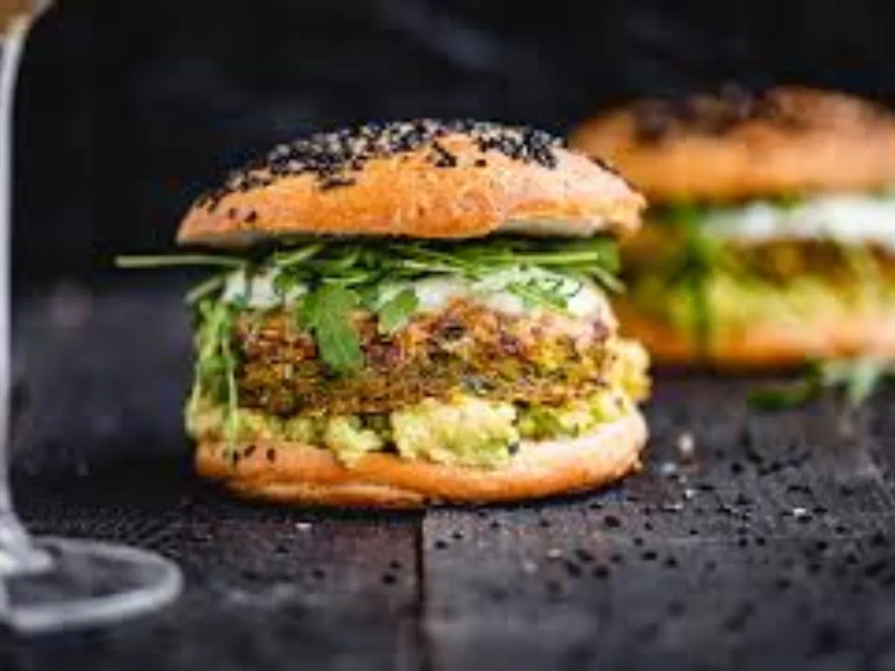 Vegetarischer Burger