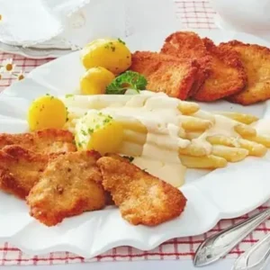 Schnitzel Hollandaise Art