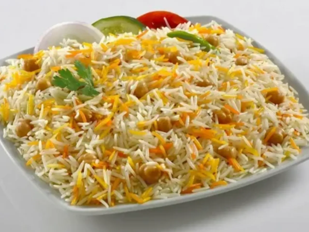 Alu-Channa Biryani