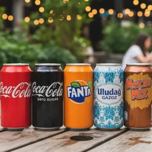 Cola, Cola Zero, Fanta, Uludag gazoz, Mezzo Mix 0,33 L