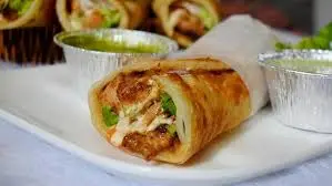 BBQ paratha roll
