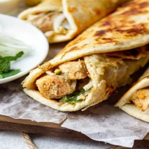 Minz paratha roll