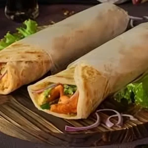 Sweet chilli paratha roll