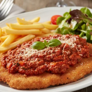 Bolognese Schnitzel
