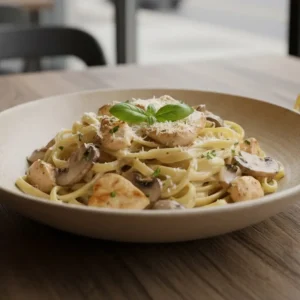 Champignons Pasta