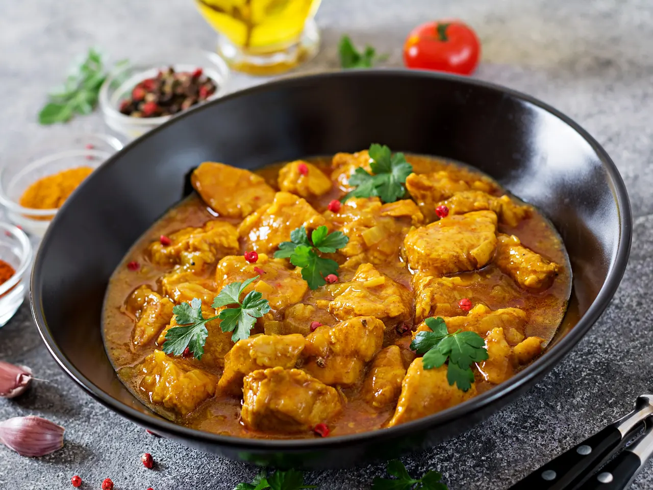 Chicken Korma Süß