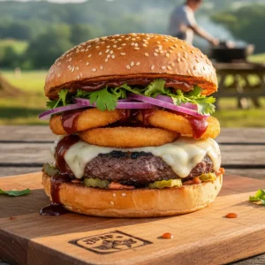 Chicken Nuggets Burger