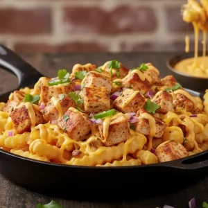 Chilli Cheese Pommes