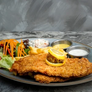 Drehspieß Schnitzel