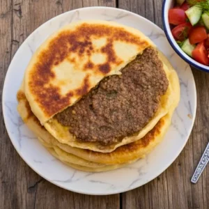 Hackfleisch Naan (Rind)