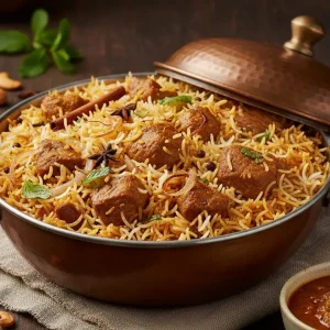 Lamm Biryani