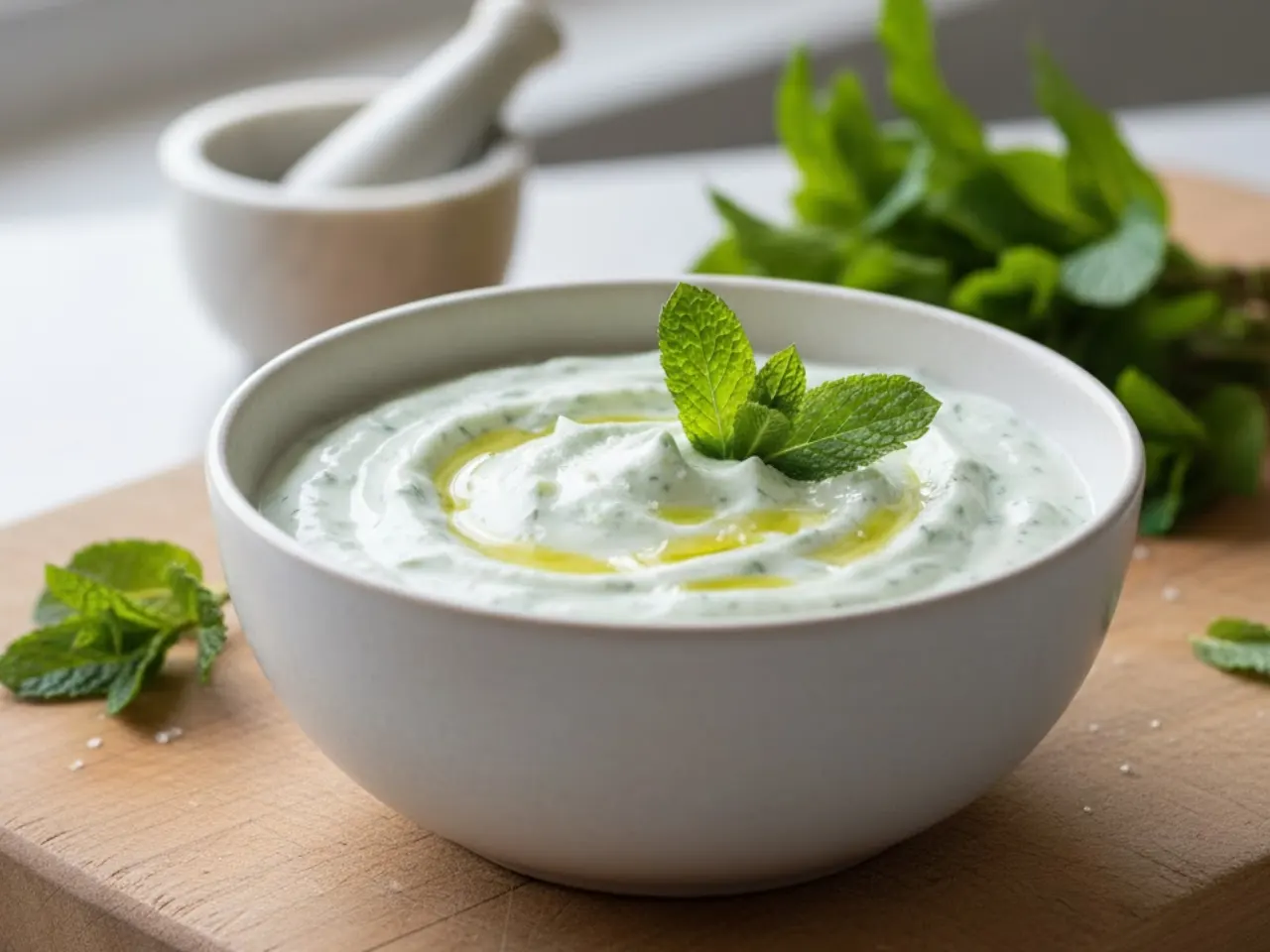 Minze Joghurt