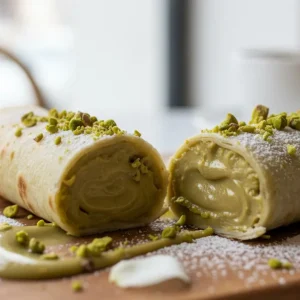 Pistazien paratha roll