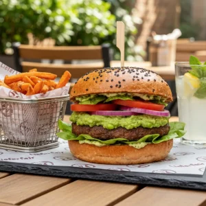 Vegetarischer Burger